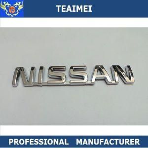 Custom ABS Plastic Car Logo Body Sticker Chrome Letter Emblem