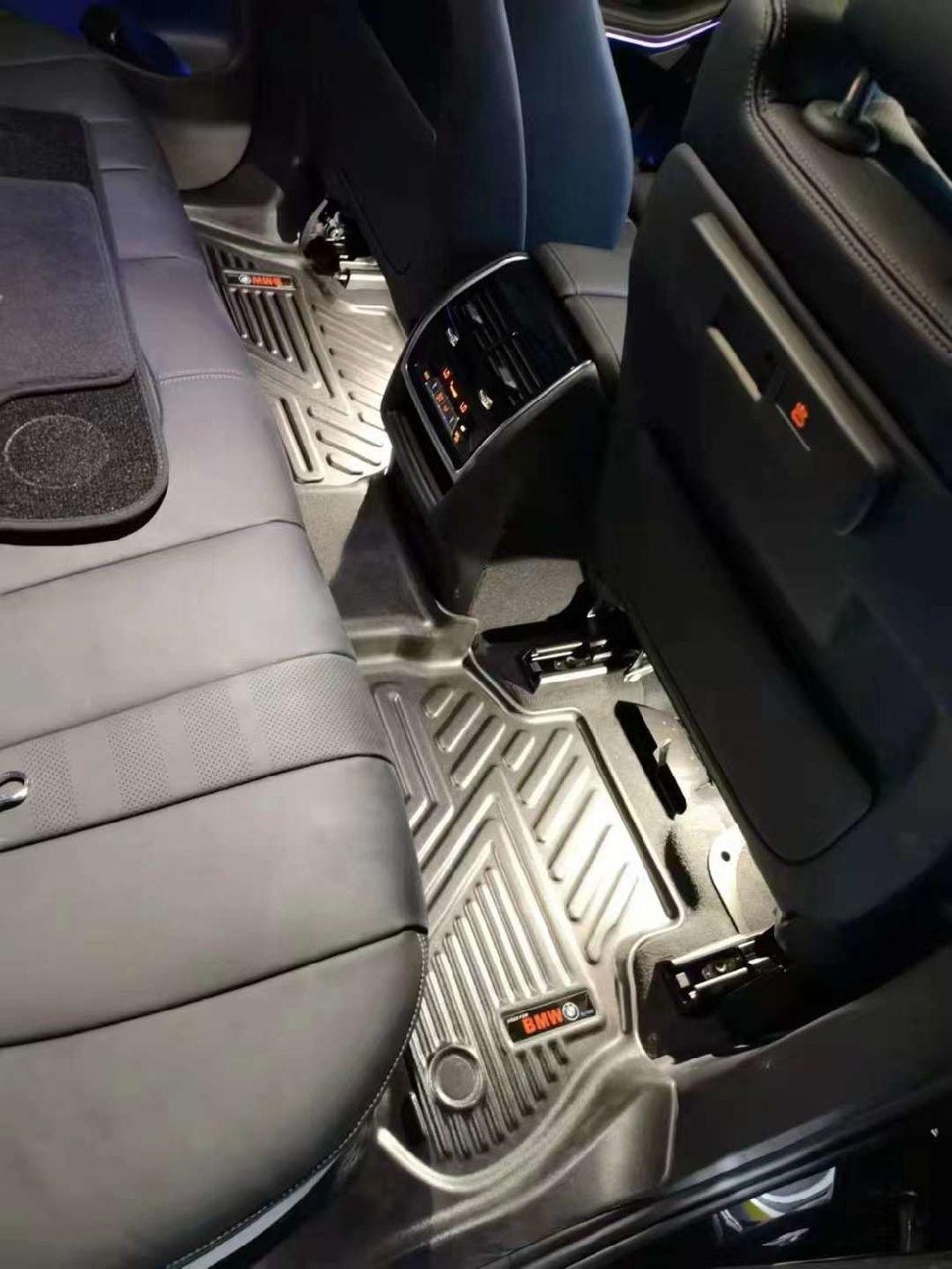 Factory Wholesale Environmentally Friendly 5D Tpo Foot Mats for BMW