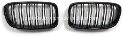 for BMW F30 Double Lines Gloss Black Modified Grille 2012-in, BMW F35 Double Lines Gloss Black Customized Grille 2012-in
