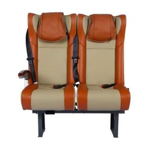 Custom Designed Leather Easy Cleaning Medium Limo Bus Seat