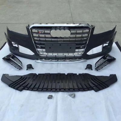 2015 2016 2017 Audi A8 A8l Upgrade S8 Auto Turning Front Bumper Body Kit