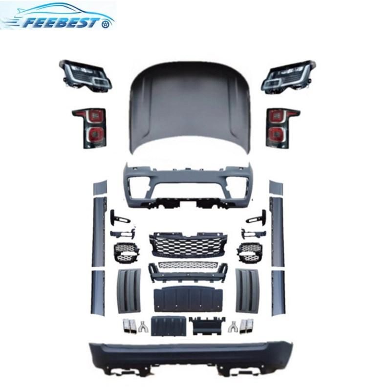 Front Rear Bumper Grille L405 2013-2017 Facelift Upgrade Body Kit for Range Rover Vogue Sva Svo OE Type to New 2018-2021