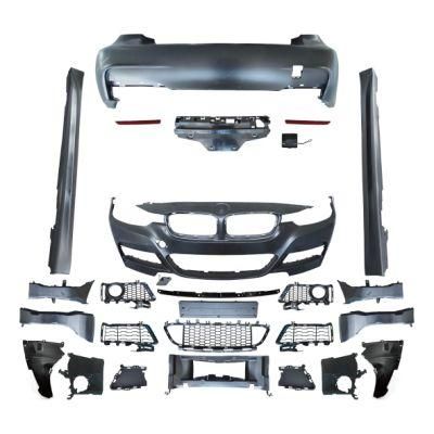 BMW 3 Series 2012 2013 2014 2015 2016 2017 2018 Mt Style PP Auto Parts Front Bumper with Fender Side Skirts