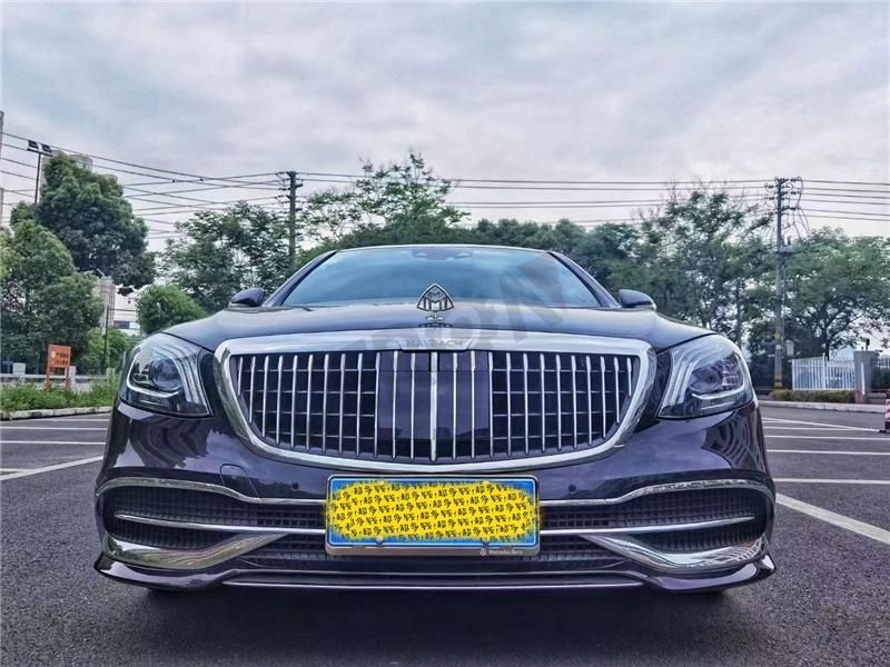 2020 Maybach Style Body Kit with Lights for Benz S Class W222 2014-2020