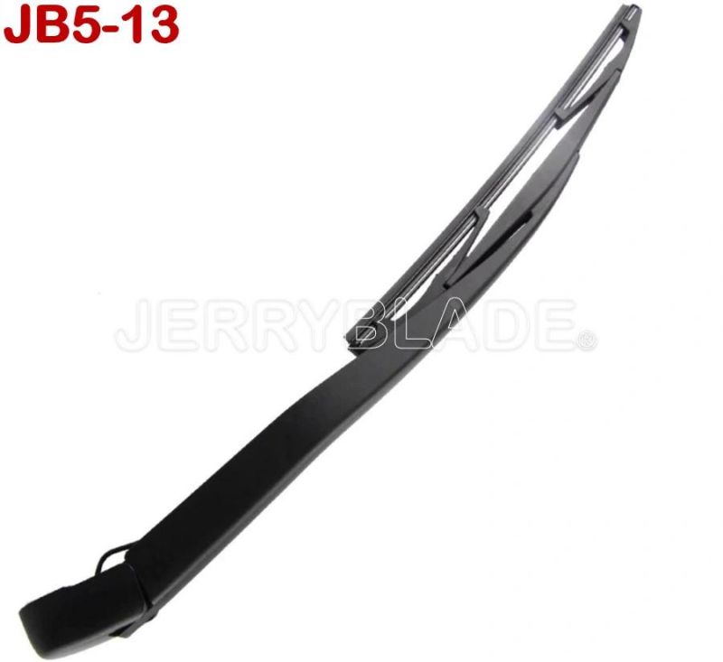Rear Windshield Wiper Blade Arm Set for Nissan Micra, Nissan March 2010-2017 - 305mm 12inch 2010 2011 2012 2013 2014 2015 2016 2017 OE Replacement