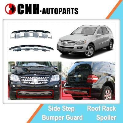 Auto Accessory Steel Bumper Covers Body Kits for Mercedes Benz M Class 2006 2007 2008 W164 Skid Plates