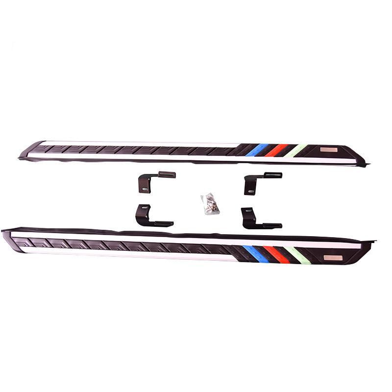 for Jeep Compass Aluminum Alloy and PP Plastic Car Accessories Side Steps Pedal