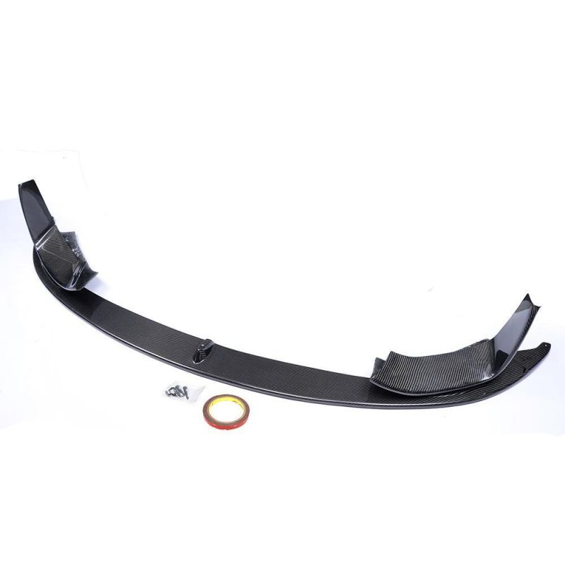 P Style Carbon Fiber Front Splitter Lip Fit for BMW F82 M4 F80 M3 14-17 4 Door 2 Door