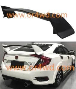 ABS Black Car Rear Sopiler for 2017 Honda Civic Type R