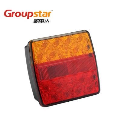 Car Light Adr E4 Rear Marine Submersible Indicator Stop Tail No Plate Reflector LED Trailer Lights