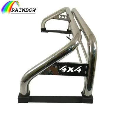 Stable Car Body Auto Parts Universal 4X4 Pickup Truck Stainless Steel Plastic Anti Sport Roll Bar Cage for Toyota Hilux Revo