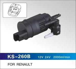 12V 24V 2000ml/Min Windshield Washer Pump for Renault
