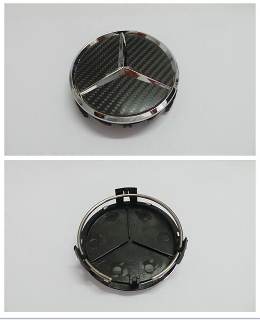 Customized Black ABS Auto Parts Logo Center Wheel Car Cap
