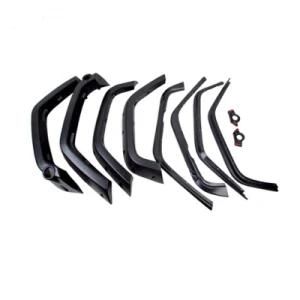 Factory 4X4 ABS Black Wheel Arch Fender Flares for Wrangler Jk 2 Doors 2007+