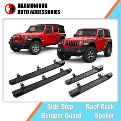 OEM Style 4door and 2door Side Step Running Boards for Jeep Wrangler (JL) 2018 2019