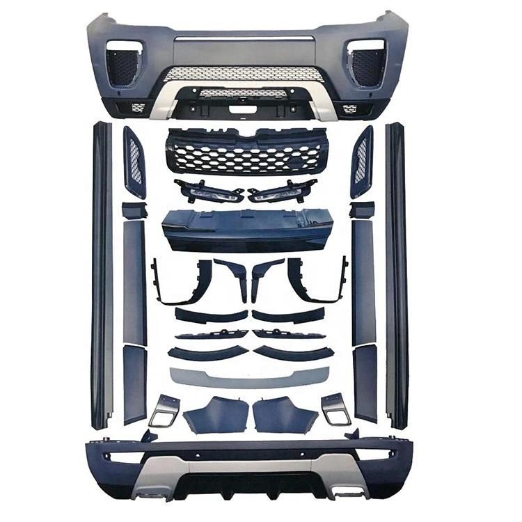 Upgrade Facelift Full Body Kits for Range Rover Evoque 2010 to 2016 Auto Car Parts