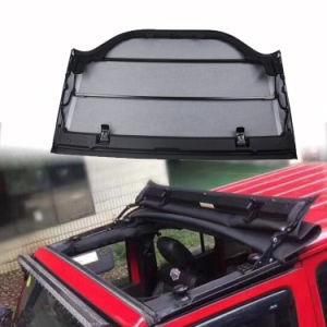 Black Canvas Soft Top for Jeep Wrangler Jk 2007-2017