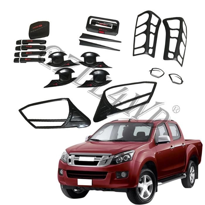 Aftermarket Accessories Grille for 2020 Isuzu D-Max Ute Black Grill