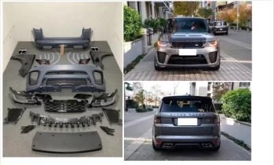 L494 Sport OE Regular and SVR Facelift Body Kit for Range Rover 2013-2017 up to 2018-2021 with Head Lamp and Rear Lamp