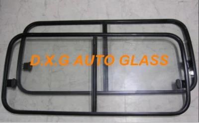 Glass for Nissan E25 2WD Van 2001- Frame with Glass