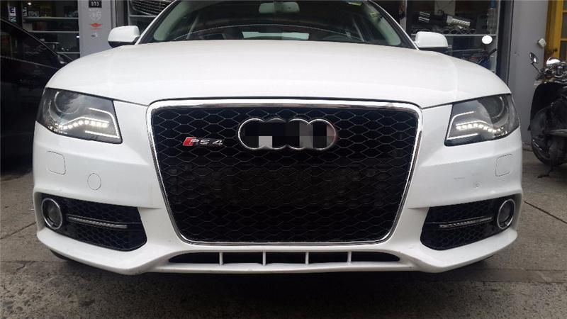Replacement RS4 Style Front Bumper Grille for Audi A4 B8 2008-2012