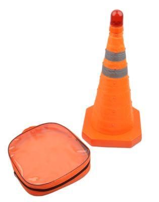 Rubber Material High Reflective Orange Road Warning Safety Cones