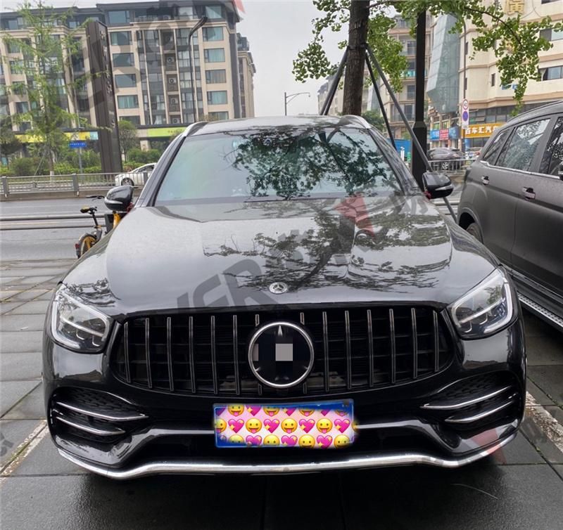 Gt Style Front Bumper Racing Grill for Mercedes Benz Glc Class X253 2020