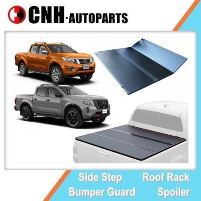 Auto Accessory Hard Folding Tonneau Cover for Nissan Navara Np300 Frontier Aluminum Bed Cover