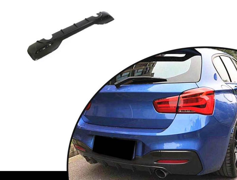 Car Rear Bumper Diffuser for BMW 1 Series F20 M Sport M135I M140I Hatchback 2 Door 4 Door 2016 - 2018 Body Kit