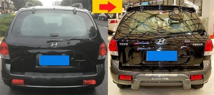 Auto Accessory Bumper Guards for Hyundai Santa Fe 2000 2002 2004 2006 Grille Guard and Rear Guard