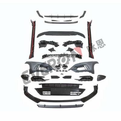 Facelifting R Line Style Front Bumper with Grille Body Kit for VW Cc Arteon 2019+