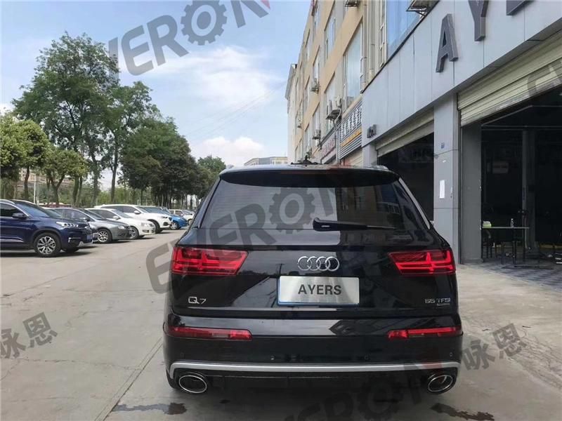 Rsq7 Auto Front Bumper with Grill and Rear Diffuser for Audi Q7 2016-2019