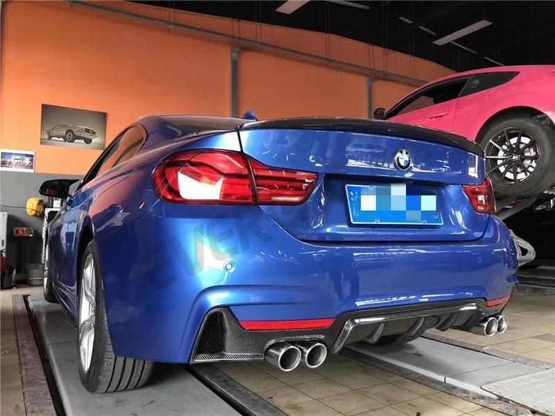 Carbon Fiber Design MP Style Rear Spoiler Fit for 2014-2019 BMW 4 Series F32