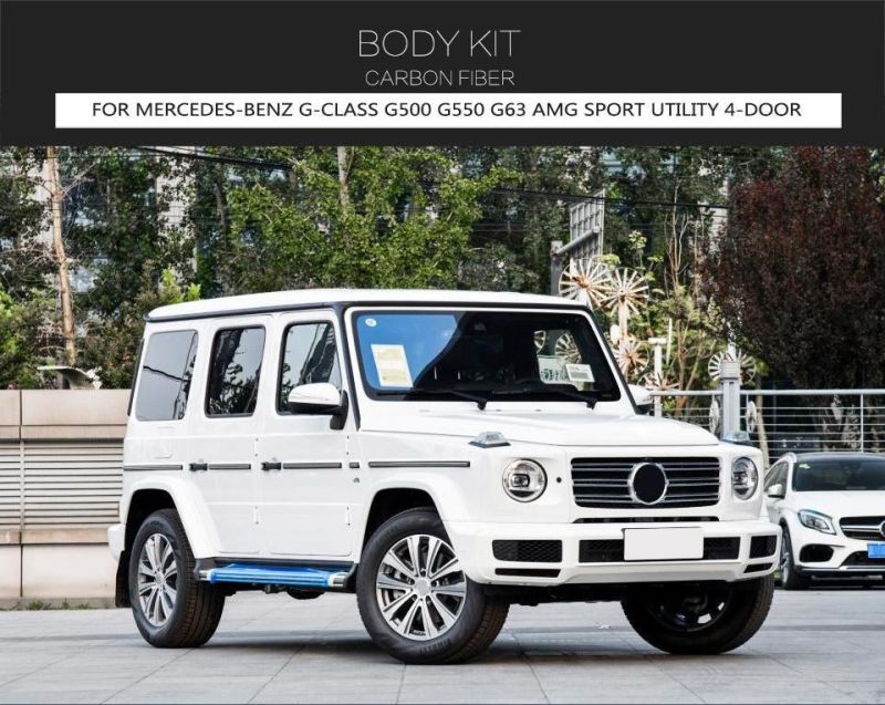 Dry Carbon Fiber Car Front Rear Bumper Body Kits for Benz Mercedes G Class W464 G500 G550 G55 G63 Amg 2019-2020
