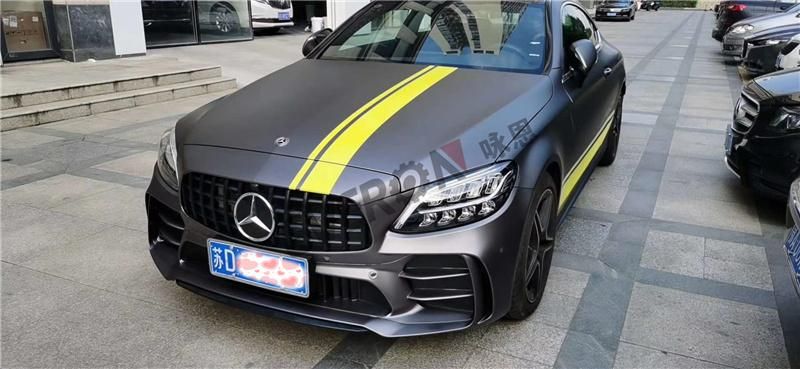 Amg Gtr Style Front Bumper Assy with Grill Body Kits for Mercedes Amg W205 2014-2021