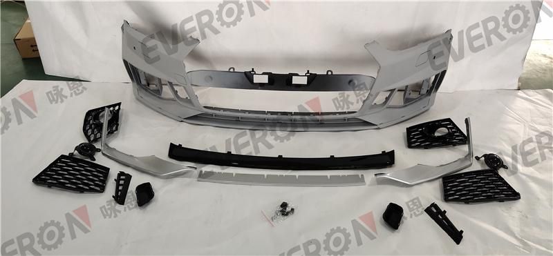 Auto Body Kit RS5 Style Front Bumper Assy with Grill for Audi A5 2017-2020