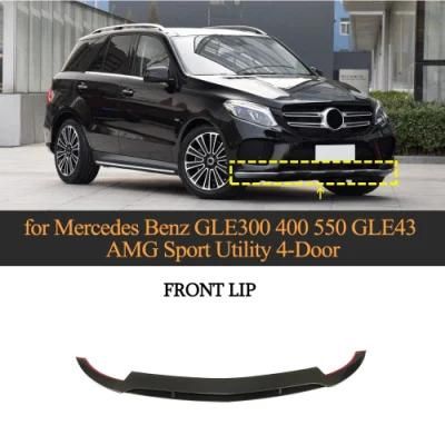 for Mercedes Benz Gle300 400 550 Gle43 Amg Carbon Front Lip Sport Utility 4-Door 2015-2019