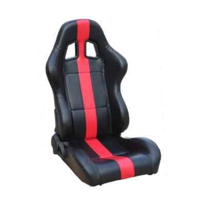 PVC Leather Single Adjustable Sport Racing Seat