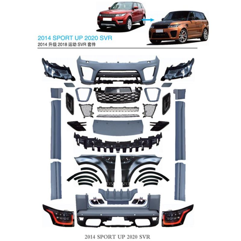 Hot Selling Lr100544 Lr100545 L494 Sport Fender Flaps Mudguards Wheel Fender for Range Rover Sport 18-21 Fenders