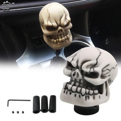 Mavota Red Green Black Skull Resin Rubber Jdm Auto Shift Knob