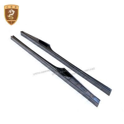 Real Carbon Fiber Fabric Novi-Tec Style Auto Part Side Skirts for Ferrari 488