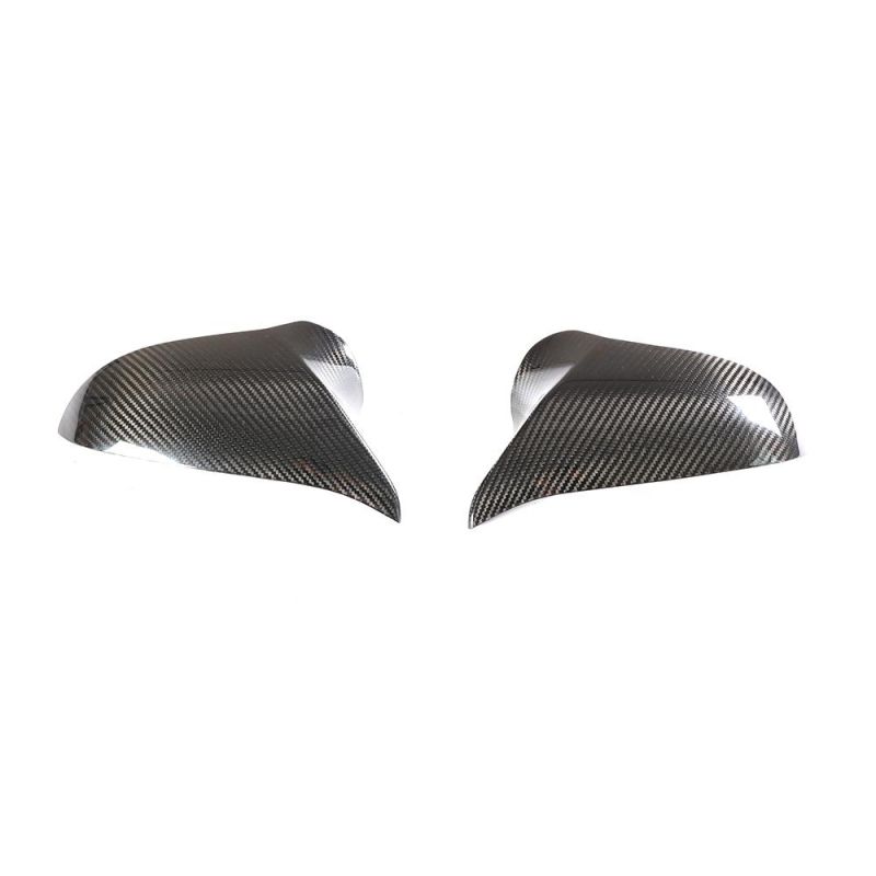 Vacuum Carbon Fiber M3 Mirror Covers for BMW F82 M4 F80 M3 14-17 LHD
