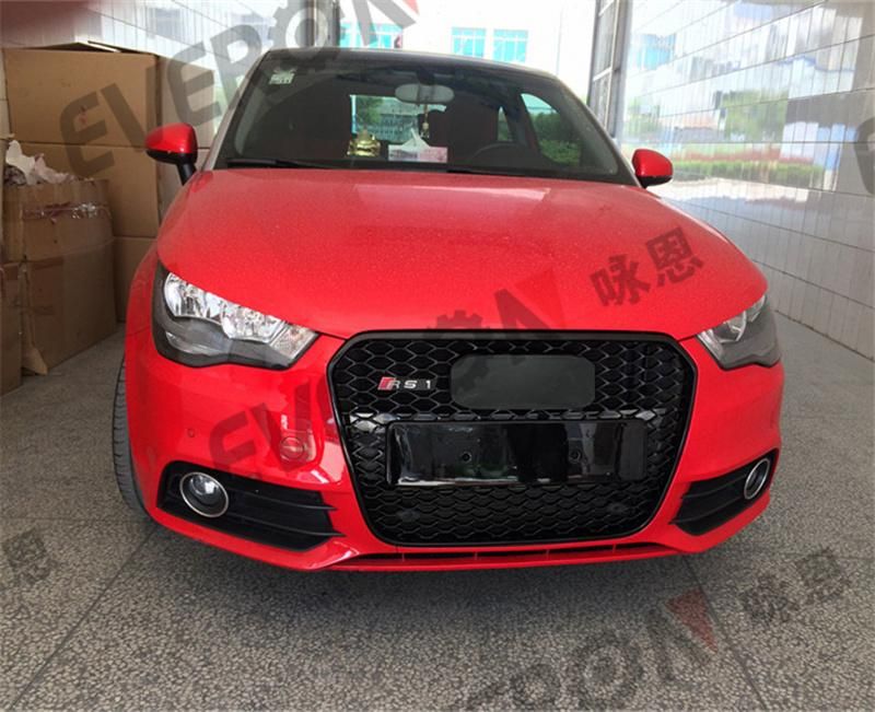 RS1 Style Honeycomb Mesh Front Grille for Audi A1 2011-2015