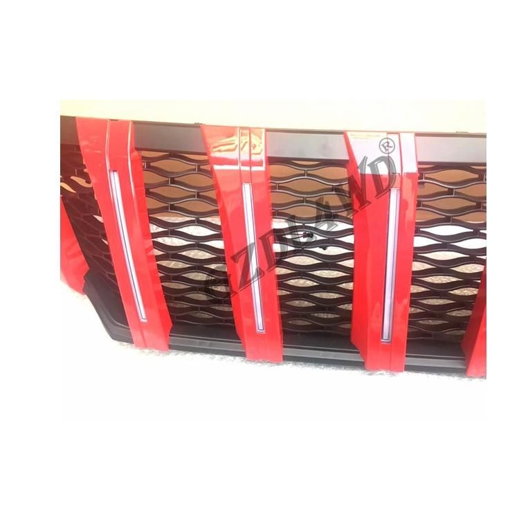 Car Front Grille for Nissan Navara Np300 2015+ABS Material with LED Lights