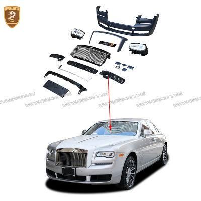 Upgrade From Gen 1 to Gen 3 PP Material Body Kit for Rolls-Royce Ghost Front Bumper Grilles