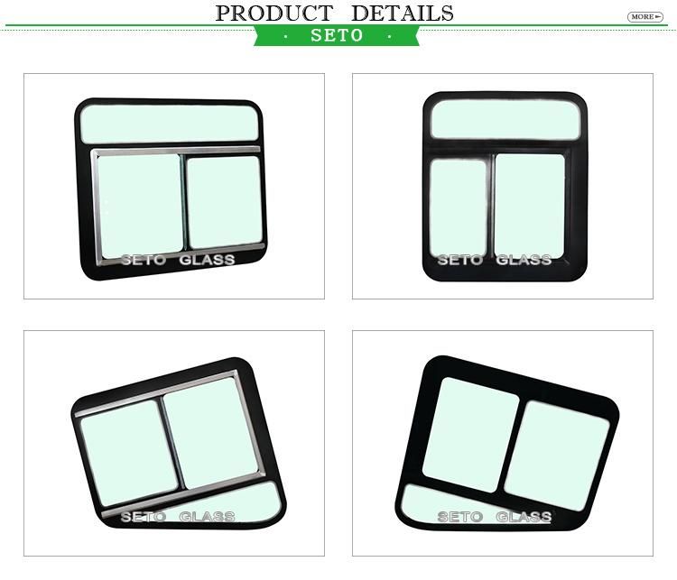 New Fashion Clear 3.2mm Auto Glass Door for Car / Supercar / Bus with DOT / ISO