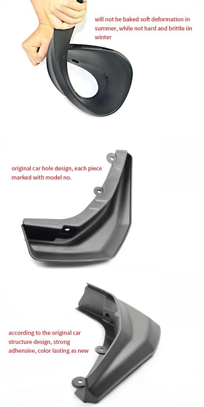 Cayenne 2018 High Quality Car Fenders Auto Mudguard for Porsche Series Car Parts Vehicle Mud Flaps Car Splash Guard