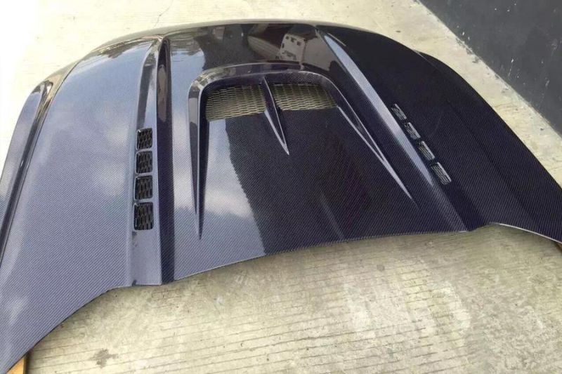 Carbon Fiber Bonnet Engine Hood for Ford Mustang 2015-2017