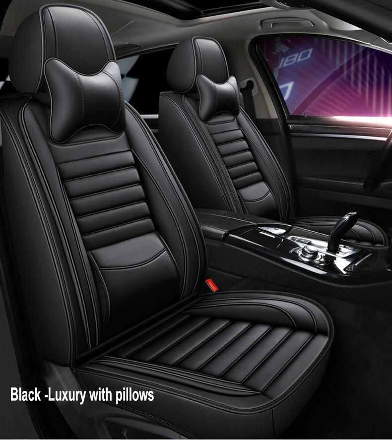 Car Seat Covers For 95% Five Seats With Detachable Headrests