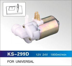 12V 24V 1800ml/Min Windshield Washer Pump for Universal